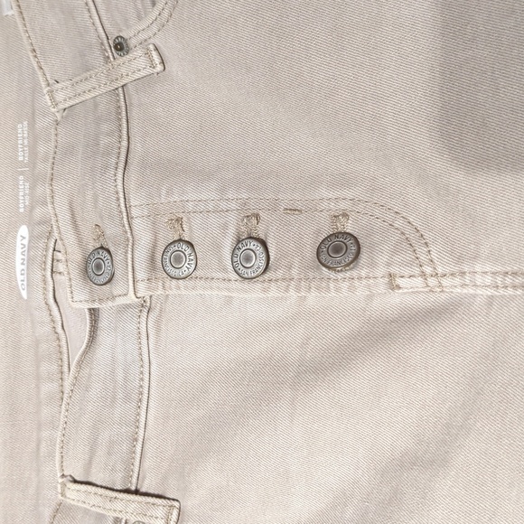 Old Navy beige "the boyfriend" jeans in size 10 - Picture 3 of 6